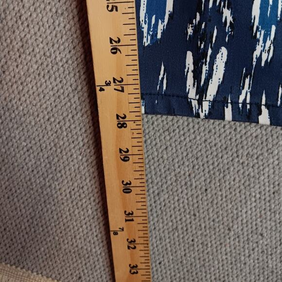 Su & Lola Pants Womens 6 Aztec Blue Stretch 5 Pocket Straight - Picture 13 of 14